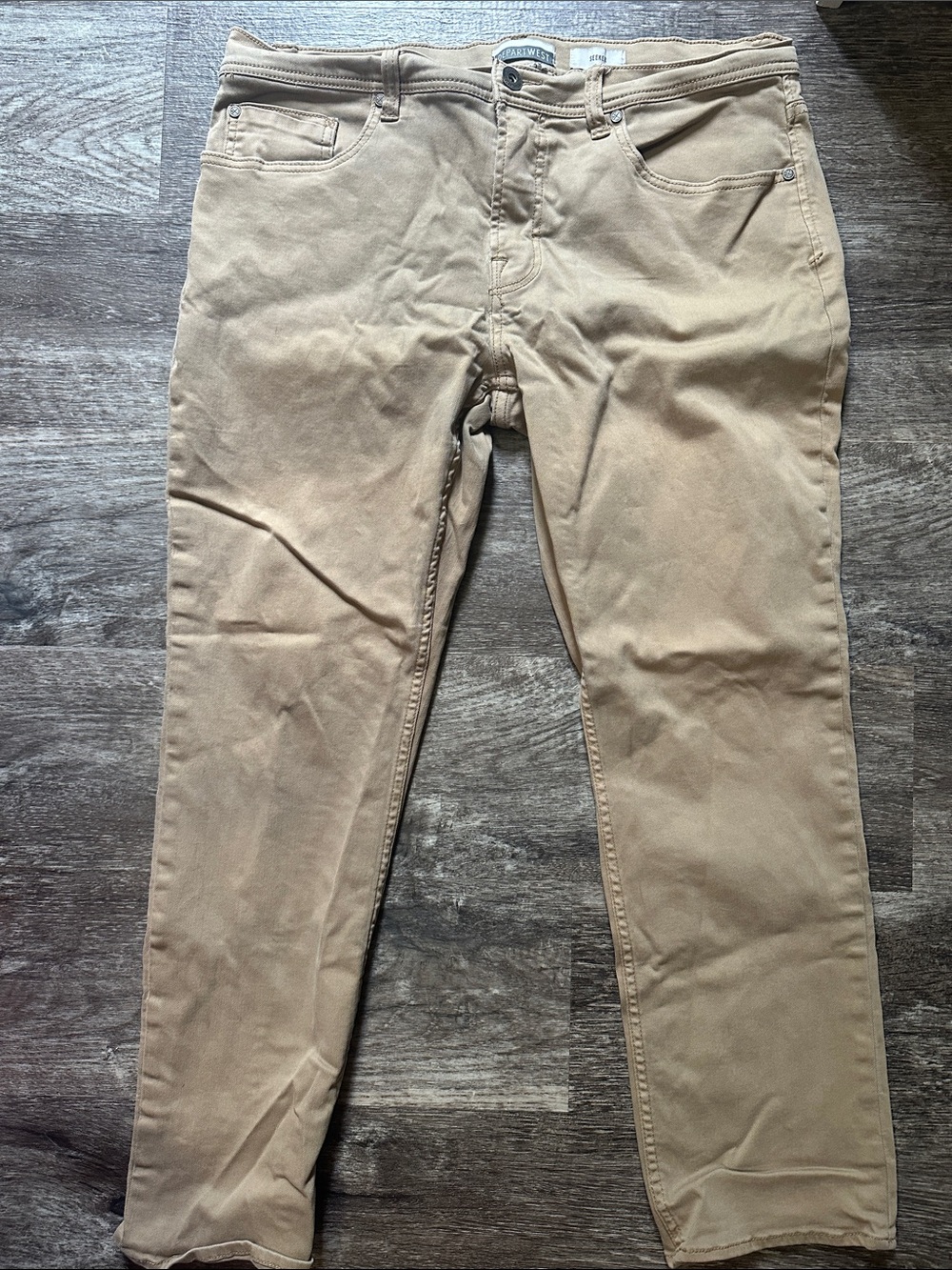 Men's Slim Chino Pants - Tan